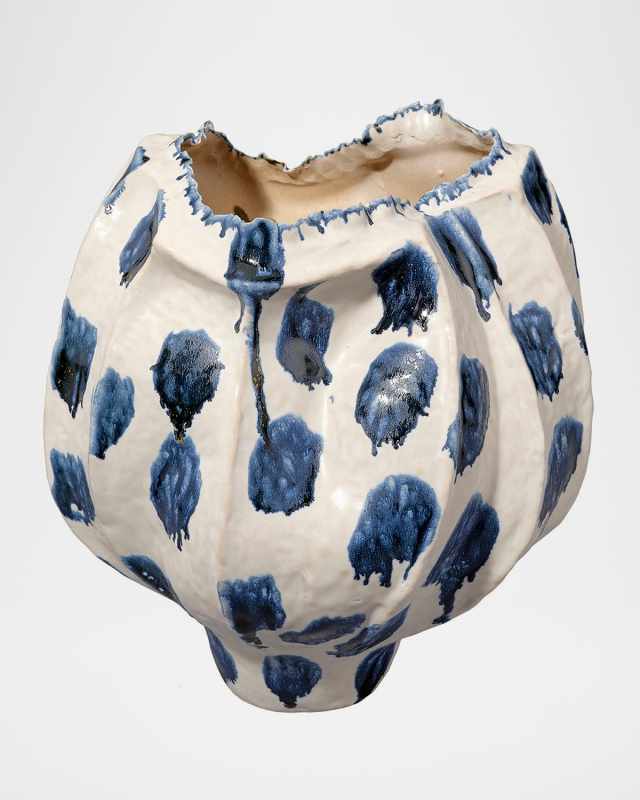 Monet Wide Vase, 12"